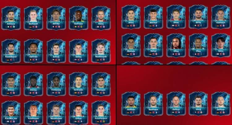 EA SPORTS FC德甲赛季最佳候选：凯恩领衔，穆西亚拉、维尔茨在列